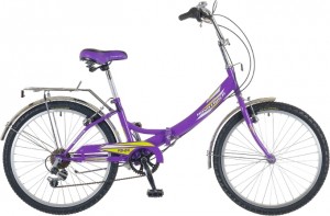 Велосипед Novatrack FS-24 Х52039-К Purple