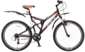 Велосипед Stels Challenger V 20 (2016) Black grey orange