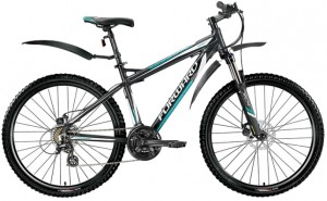 Велосипед Forward Quadro 2.0 Disc 19 (2016) Matt black