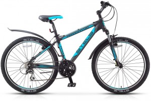Велосипед Stels Navigator 650 V 15.5 (2016) Black silver blue