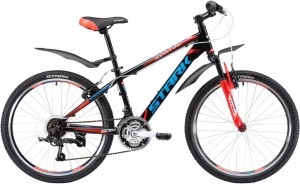 Велосипед Stark Rocket 24.1 V (2017) Black red