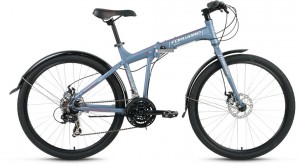Велосипед Forward Tracer 2.0 Disc 17 (2017) Grey matte