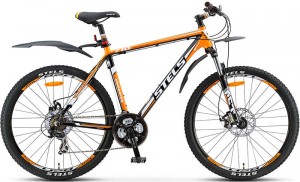 Велосипед Stels Navigator 710 MD 17 (2015) Black orange white