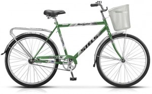 Велосипед с корзиной Stels Navigator 210 Gent 19 (2016) Green