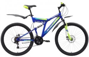 Велосипед Black One Phantom FS 26 D 18 (2018) Blue green