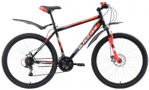 Велосипед Black One Hooligan 26 D 16 (2018) Black red white