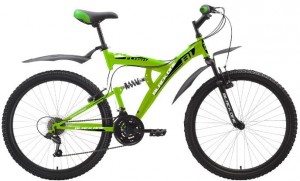 Велосипед Black One Flash 20 (2016) Black green