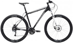 Велосипед Stark Tactic HD 18 (2018) Black grey white