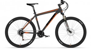 Велосипед Stark Tactic D 18 (2018) Grey orange black