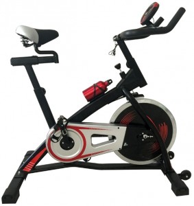 Велотренажер DFC VT-8301 Black red