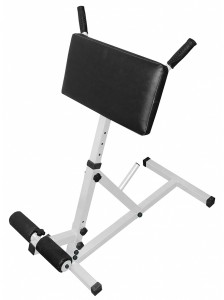 Гиперэкстензия (римский стул) Flexter FLG-01 White black