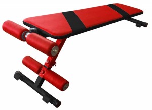 Скамья для пресса Ovelon Альфа Red black