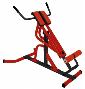 Универсальная скамья Flexter Эстетика Red black