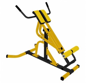 Универсальная скамья Flexter Эстетика Yellow black