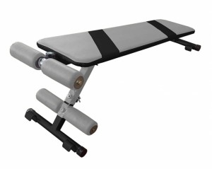 Скамья для пресса Ovelon Альфа Silver black