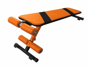 Скамья для пресса Flexter Альфа Orange black
