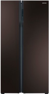 Холодильник с морозильной камерой Samsung RS552NRUA9M/WT
