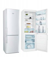 Холодильник с морозильником Hotpoint-ariston HBM 1201.4 NF H White