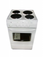 Электрическая плита De luxe 5004.12э White