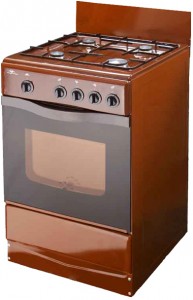 Газовая плита Лада PR 14.120-03 щиток Коричневая