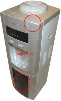 Кулер для воды Lesoto 999 LD-C Silver дефект