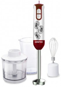 Погружной блендер Centek CT-1336 Flower White red