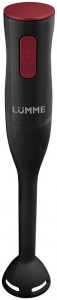 Погружной блендер Lumme LU-1831 Black red
