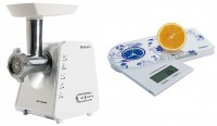 Мясорубка Rolsen MG-1515PR White+KS-2909