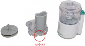 Кухонный комбайн Ves CI-9506 с дефектом