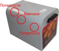 Мини-печь Гомель Кедр  дефект - потертости