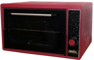 Мини-печь Akel AF-371 Red