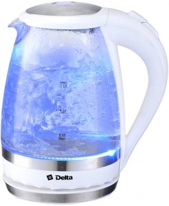 Электрический чайник Delta DL-1202 White
