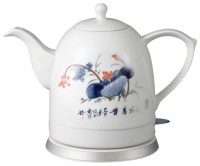 Электрический чайник Sakura SA-2006 керамич водяной цветок
