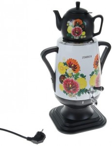 Самовар Zimber ZM-11015 Black white