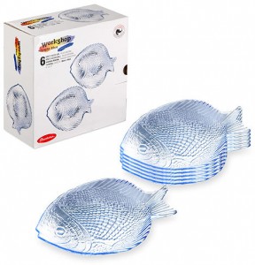 Декоративная тарелка Pasabahce Marine 10257BM Blue