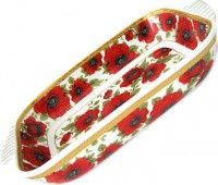 Блюдо Elan gallery 470662 Цветущий мак