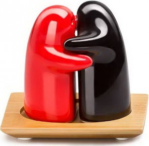 Посуда для сервировки Apollo DUE-01 Black red