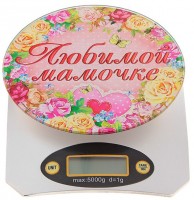 Электронные кухонные весы SLand Любимой мамочке 760181