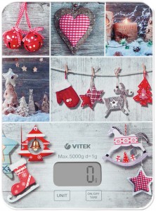 Электронные кухонные весы Vitek VT-8019