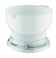 Механические кухонные весы Scarlett SC-1210 White