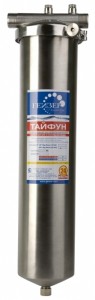 Фильтр для воды Гейзер Тайфун 20BB Серебристый