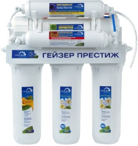 Фильтр для воды Гейзер Престиж М + бак 12л+ кран