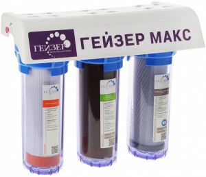 Фильтр для воды Гейзер Макс Прозрачный