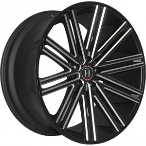 Литой диск Harp Y-11 10.5x22/5x120 D74.1 ET38 Satin black precision milling