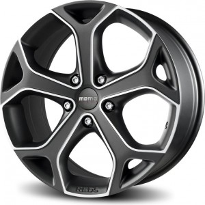 Литой диск Momo Reds Dark Blade 7x16/5x108 D72.3 ET40 Matt Antracite Polished