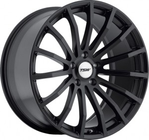 Литой диск TSW Mallory 7x16/5x114.3 D76 ET40 Matte Black