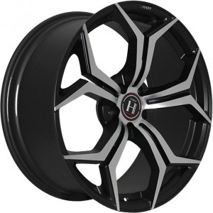 Литой диск Harp Y-50 9x20/5x112 D66.56 ET25 Satin black machined