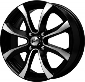 Литой диск iFree Дайс 6x15/4x108 D63.35 ET45 Блэк Джек