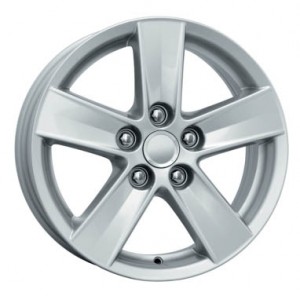 Литой диск КиК КС501 (16_Lancer X) 6.5х16 5х114.3 D67.1 ЕТ46 Сильвер