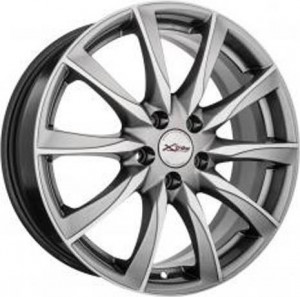 Литой диск Xtrike X-120 7x17/5x100 D67.1 ET38 HSB/FP